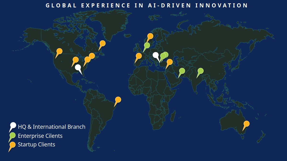 Global Clients Map (Enlarged)