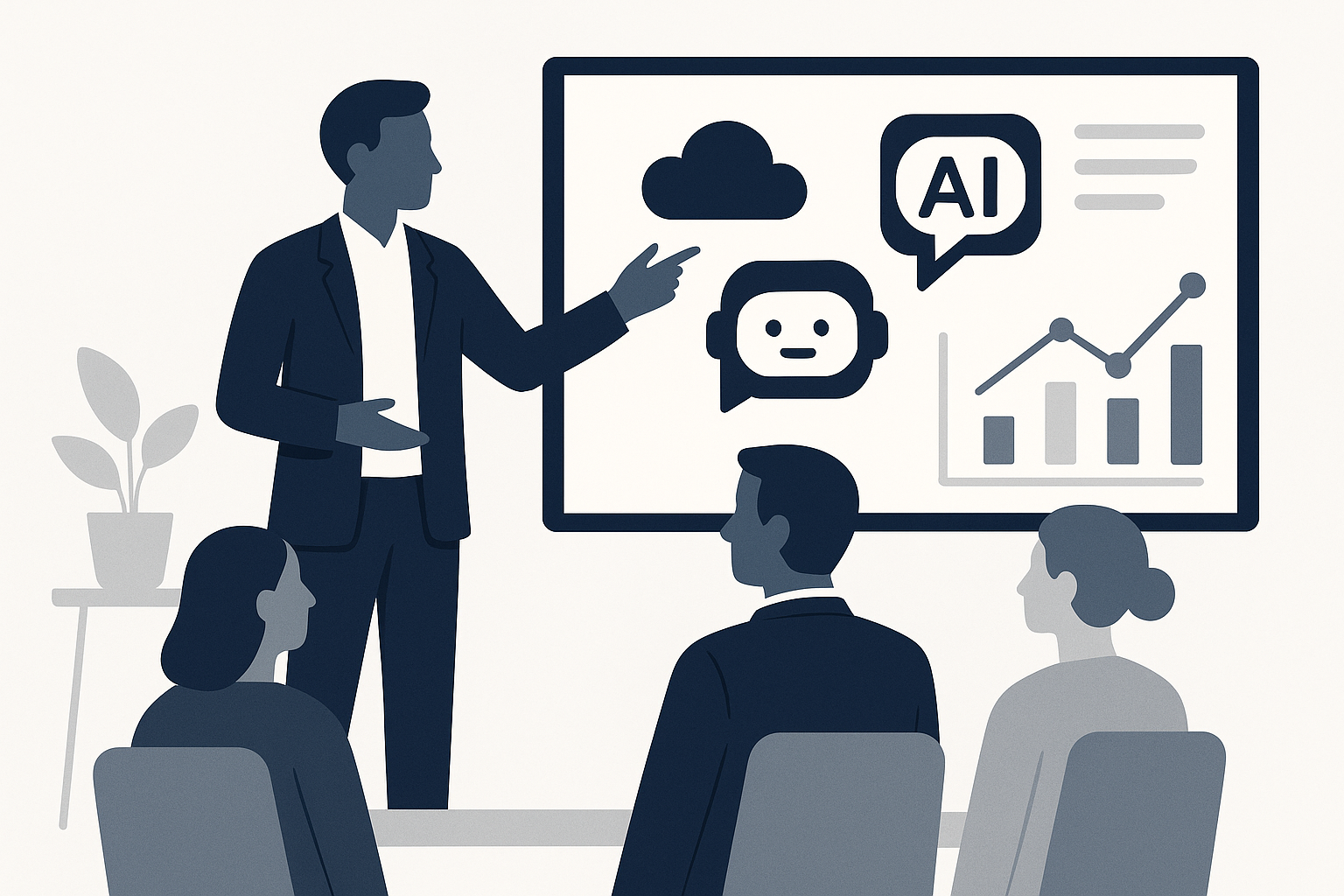 AI Consultancy Illustration